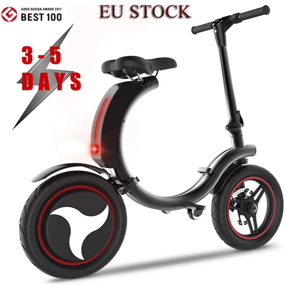 Daň Zadarmo ! 3-5 Dní ! EÚ Zásob Top Elektrický Bicykel 7.8 Ah Batérie 14 palcový 350W Skladací Elektrický Bicykel Skúter 30 KM Rozsahu LWT