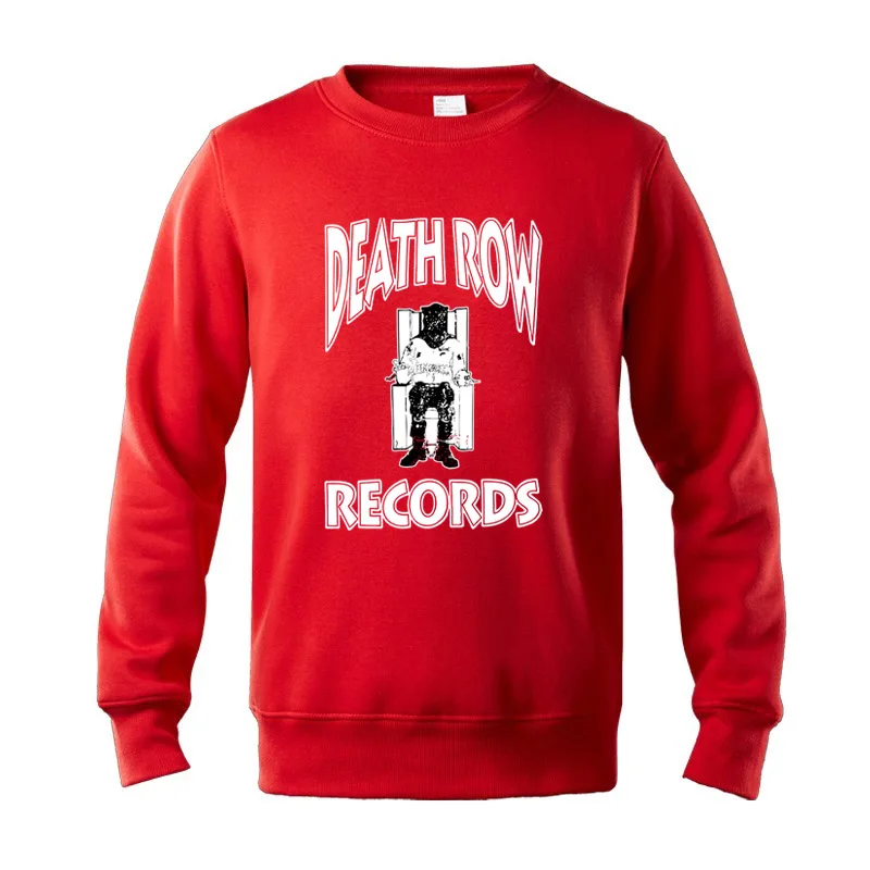 Death Row Records Dr Dre Tupac Muži Ženy Unisex Top Mikina Mužov Nové Módne Streetwear Bavlna Fleece Mikina S Kapucňou,