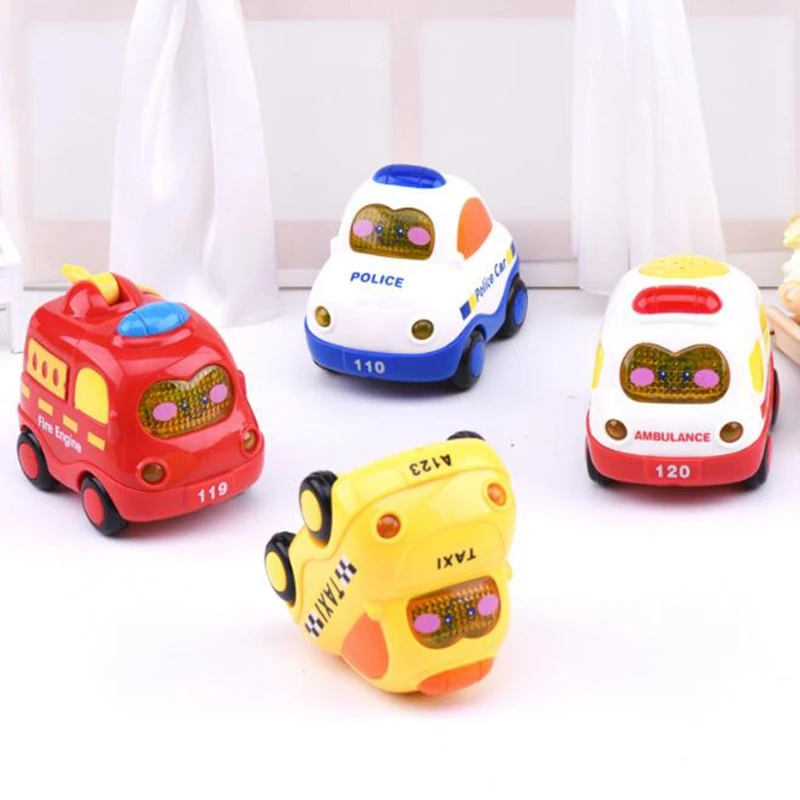 Detské autíčka Zotrvačnosti Auto Baby Puzzle Vzdelávania Vyliezť Zvuk Hudby a Svetla Hračky