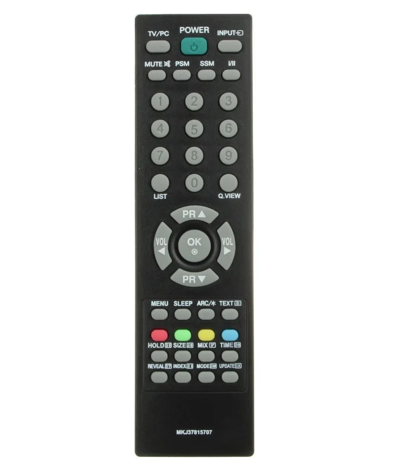 Diaľkové ovládanie pre LG MKJ37815707 LCD TV, M197WA, MKJ37815701, MKJ37815705