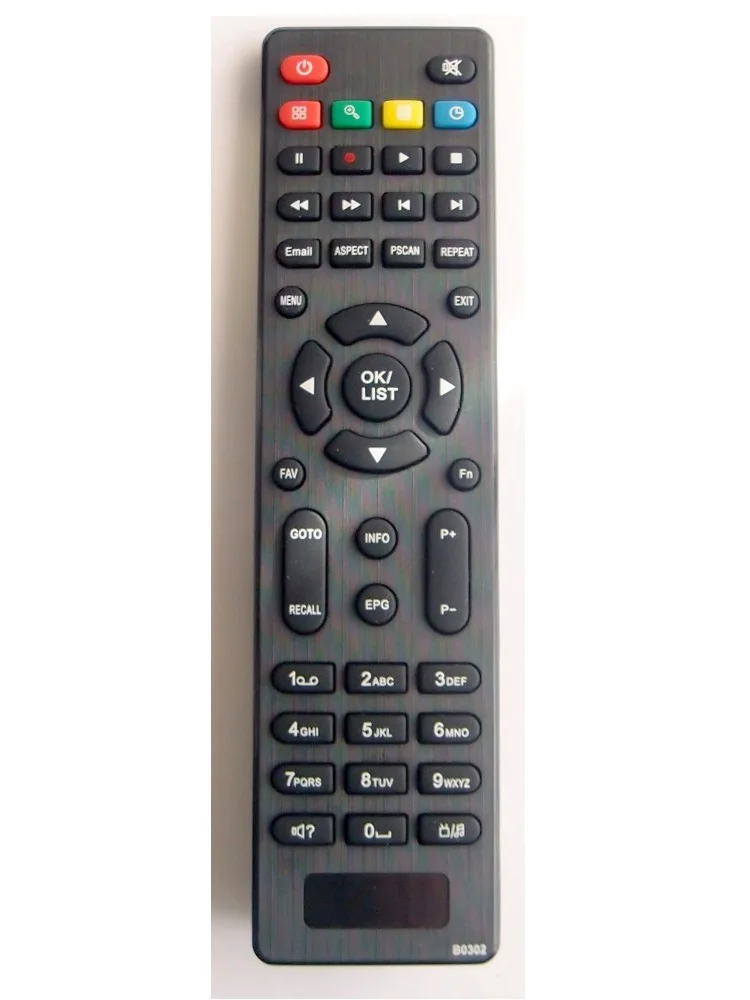 Diaľkové ovládanie pre receiverLumax B0302 DVB-T2 ver.2017г., DVT2-41103HD, DVBT2-555HD