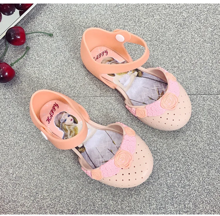 Dievčatá Sandály deti Topánky 2018 lete nové detské sandále veľké vlny, kórejský ležérne topánky horúca novinka veľkoobchod módne