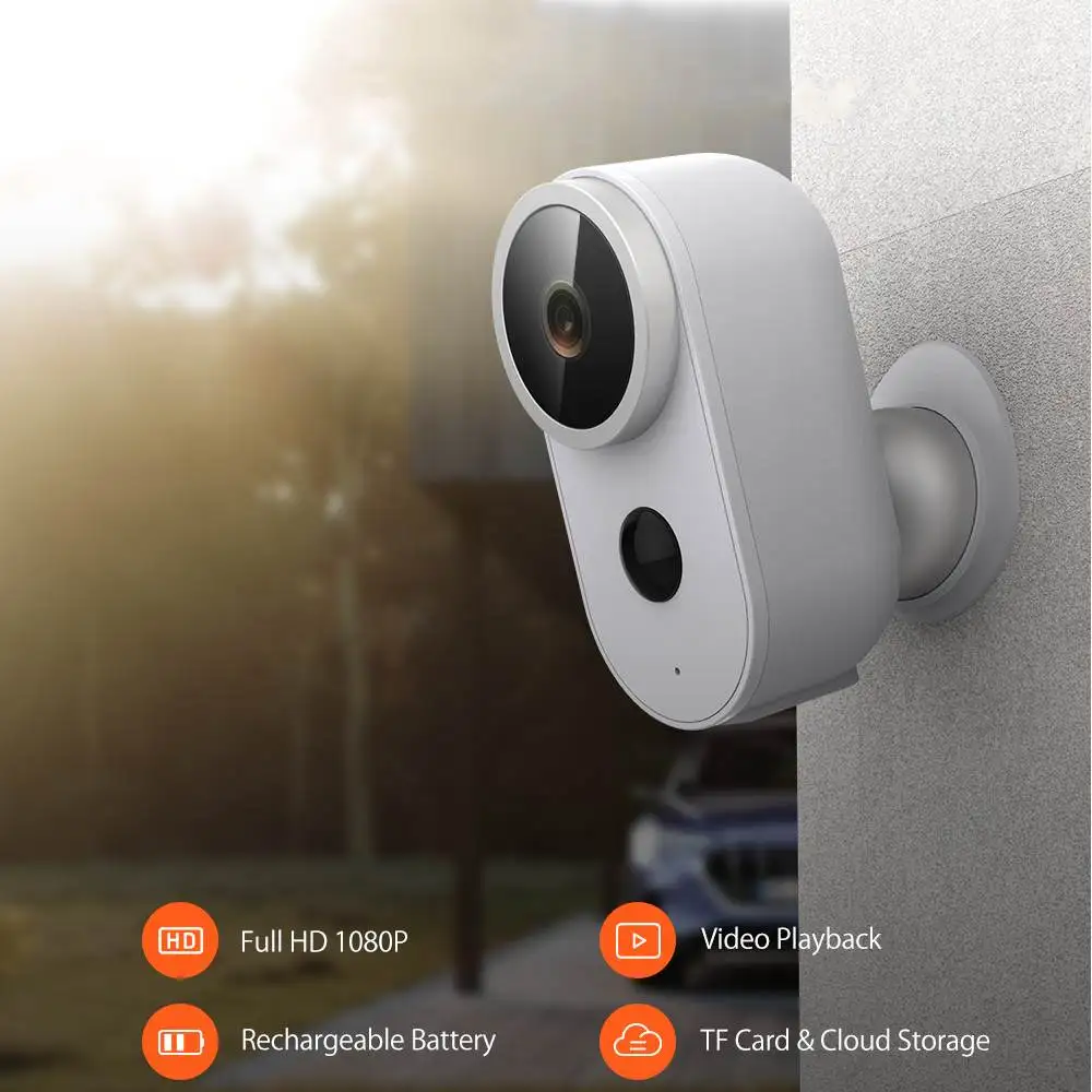 DIGOO DG-A4 1080P Bezdrôtový Smart WiFi Bezpečnostný kamerový monitorovací Systém pre Nočné Videnie pre Home/Office/Dieťa/Pet Monitor