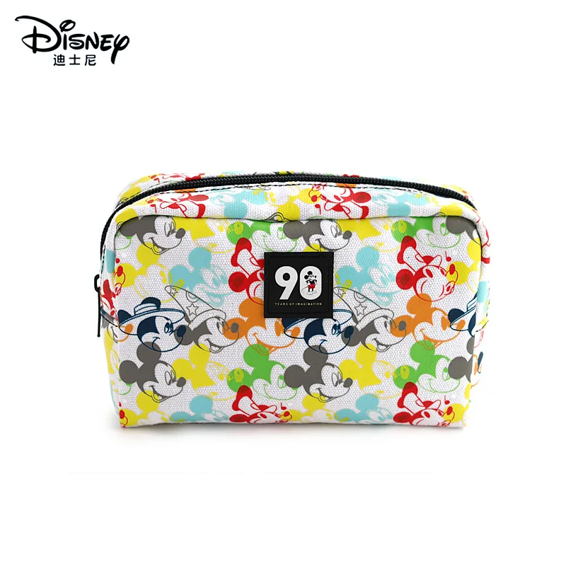 Disney autentické Mickey mouse 90 výročie módne creative multi-function dámy skladovanie taška kozmetická taška