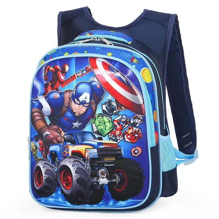 Disney karikatúry spiderman Mš školský batoh batoh auto chlapci vzor taška detí Cestovné skladovanie taška