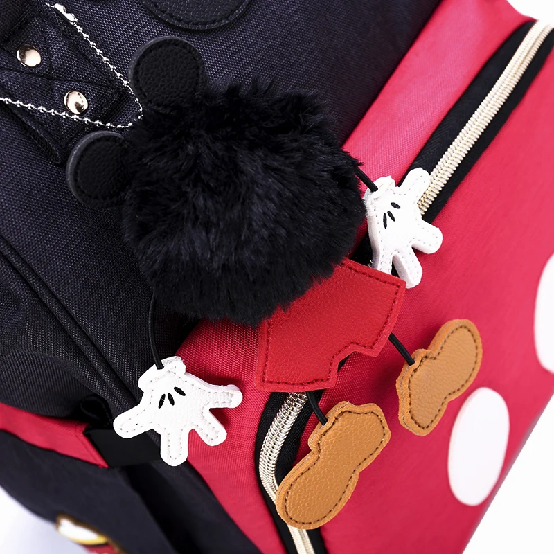 Disney USB Nappy Tašky Maminku Tehotné Ženy Batoh Kočík Baby Vak Mickey Mouse Múmiový Batoh, Veľká Kapacita Cestovný Batoh