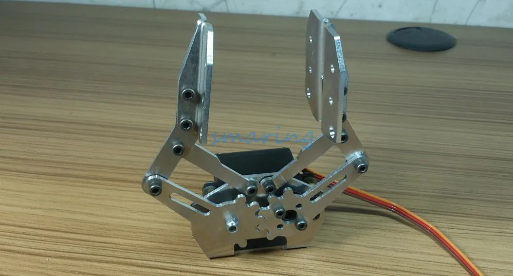 DIY 1Pc Hliníkovej Zliatiny Manipulátor Robotické Rameno Pazúr Grip Mechanické Pazúr 70x57mm pre Robot ručné Dizajn, urob si sám