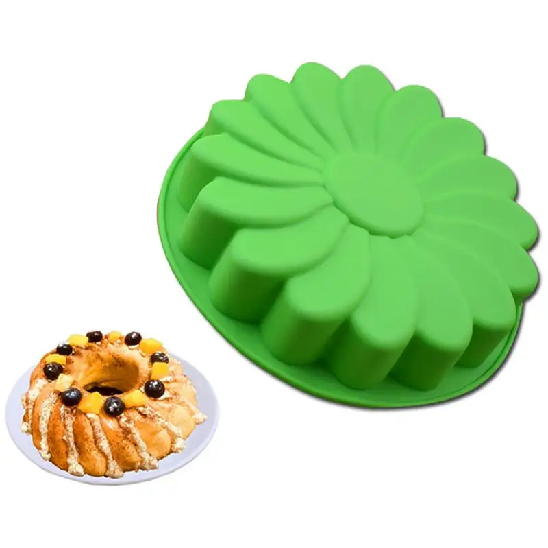 DIY 3D Fondant Silikónové Tortu Plesňou Slnečnice Tvarované Pečenie Pečenie Cookie Plesne Pečivo Cake Zdobenie Nástroj, Kuchynské Príslušenstvo