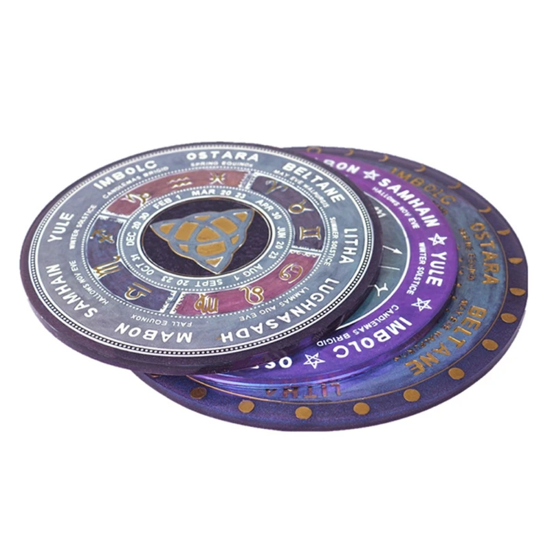 DIY Astrológia Rada Živice Formy Sun Moon Star Tarot Karty Zásobník Formy Čiar