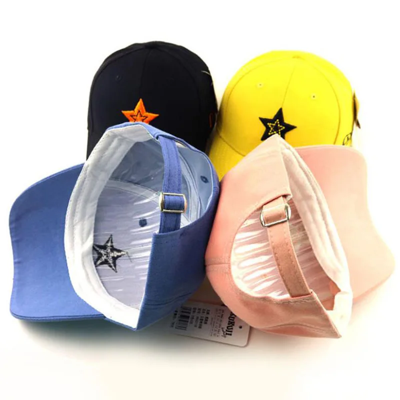 Doit 2020 Deti Baseball Cap lete Hip Hop Kórea Päť-špicaté hviezdy deti Čiapky Chlapec Dievčatá klobúk Čiapky snapback gorras