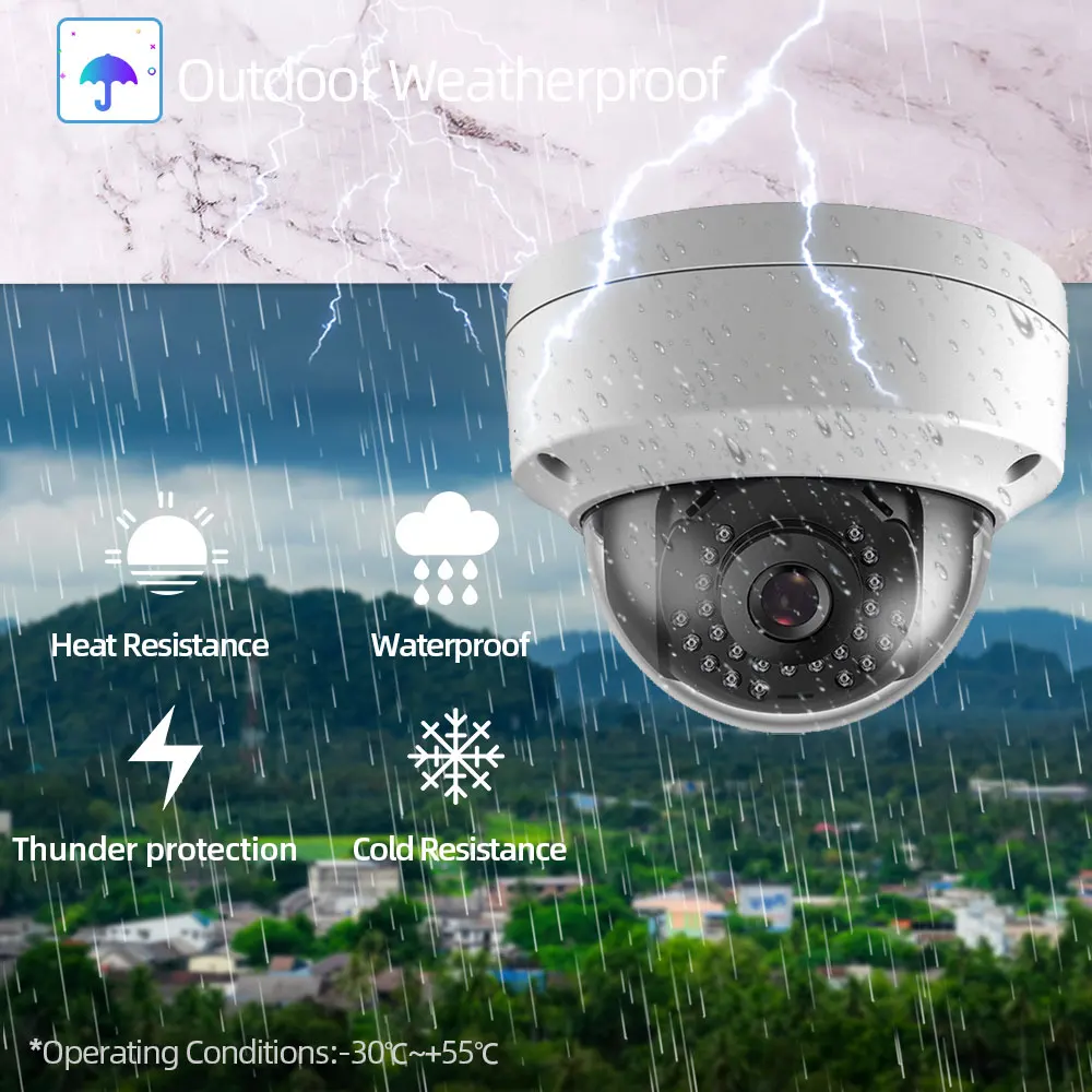 Domov Dome 5MP Bezpečnostné Kamery H. 265 8CH 5MP AHD DVR Súprava 4/8Pcs v/Vonkajšie Pohybu Detetion CCTV kamerový monitorovací Systém Súpravy
