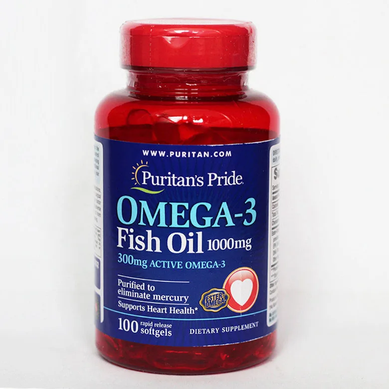 Doprava zadarmo omega-3 Rybí Olej 1000 mg Aktívne omega-3 300 mg 100 ks