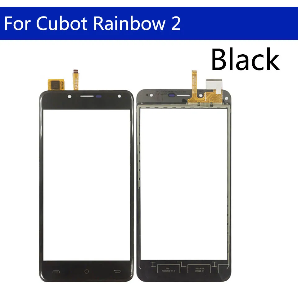 Dotykový displej Pre Cubot Rainbow 2 Dotykový Displej Digitalizátorom. LCD Displej Predné Sklo Panel Výmenu Snímača Nahradenie 5.0 inch