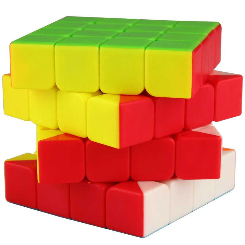 Droxma Nové QiYi Yuan Qi S 4x4 Magic Cube Puzzle Rýchlosť Kocky, Hračky Magic Cube Stickerless 4x4x4 Puzzle