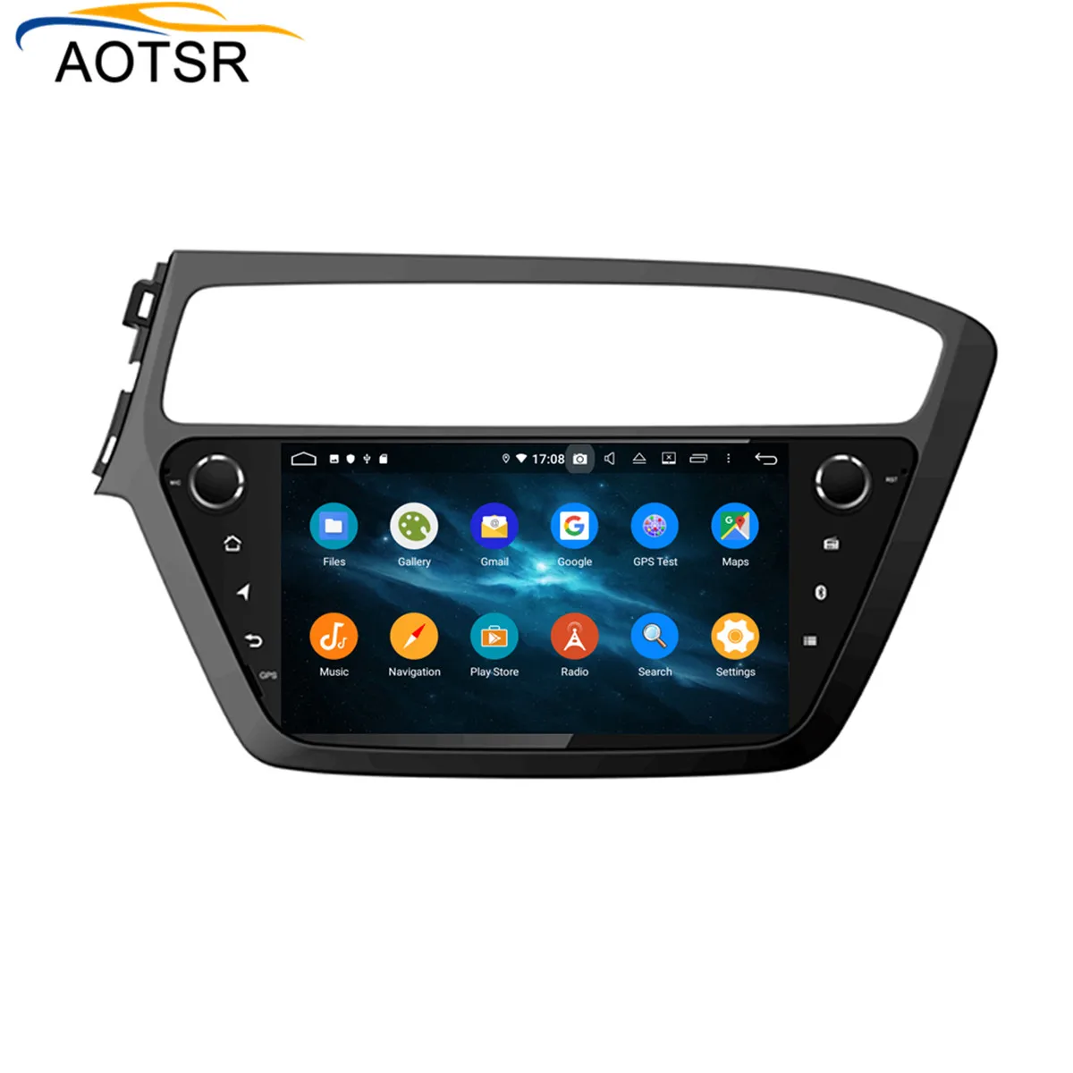 DSP Octa-Core 4+64 Android 9.0 auto gps, dvd prehrávač Hyundai I20 2018 GPS Navigácie Auta, Auto Rádio, stereo Video wifi Vedúci Jednotky