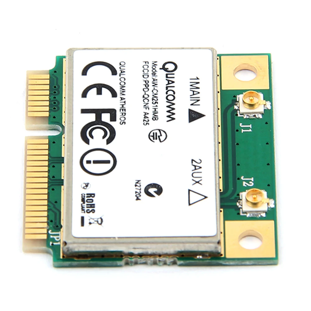 Dual Band Pre Qualcomm Atheros QCA9377 AW-CM251HMB Mini PCI-E Bezdrôtová Karta Wifi 433Mbps 2.4 G/5 ghz Bluetooth 4.1 Wlan 802.11 ac