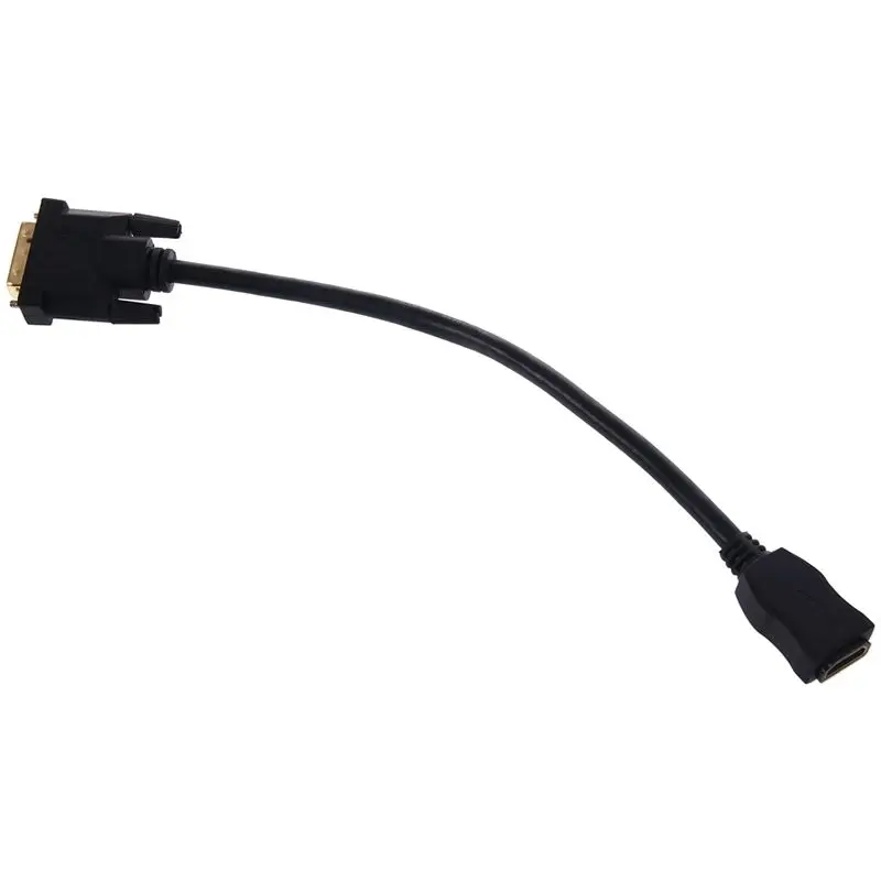 DVI-D Male 24+1 pripnúť na HDMI Ženy 19-pin HD HDTV Monitor Displej Kábel Adaptéra