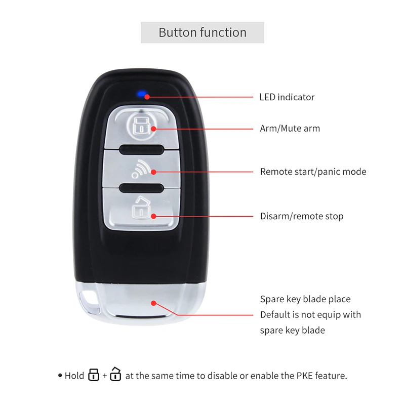 EASYGUARD pke keyless entry motocyklový alarm system security univerzálny diaľkový štart stop s GPS tracker pre Android a IOS APLIKÁCIE