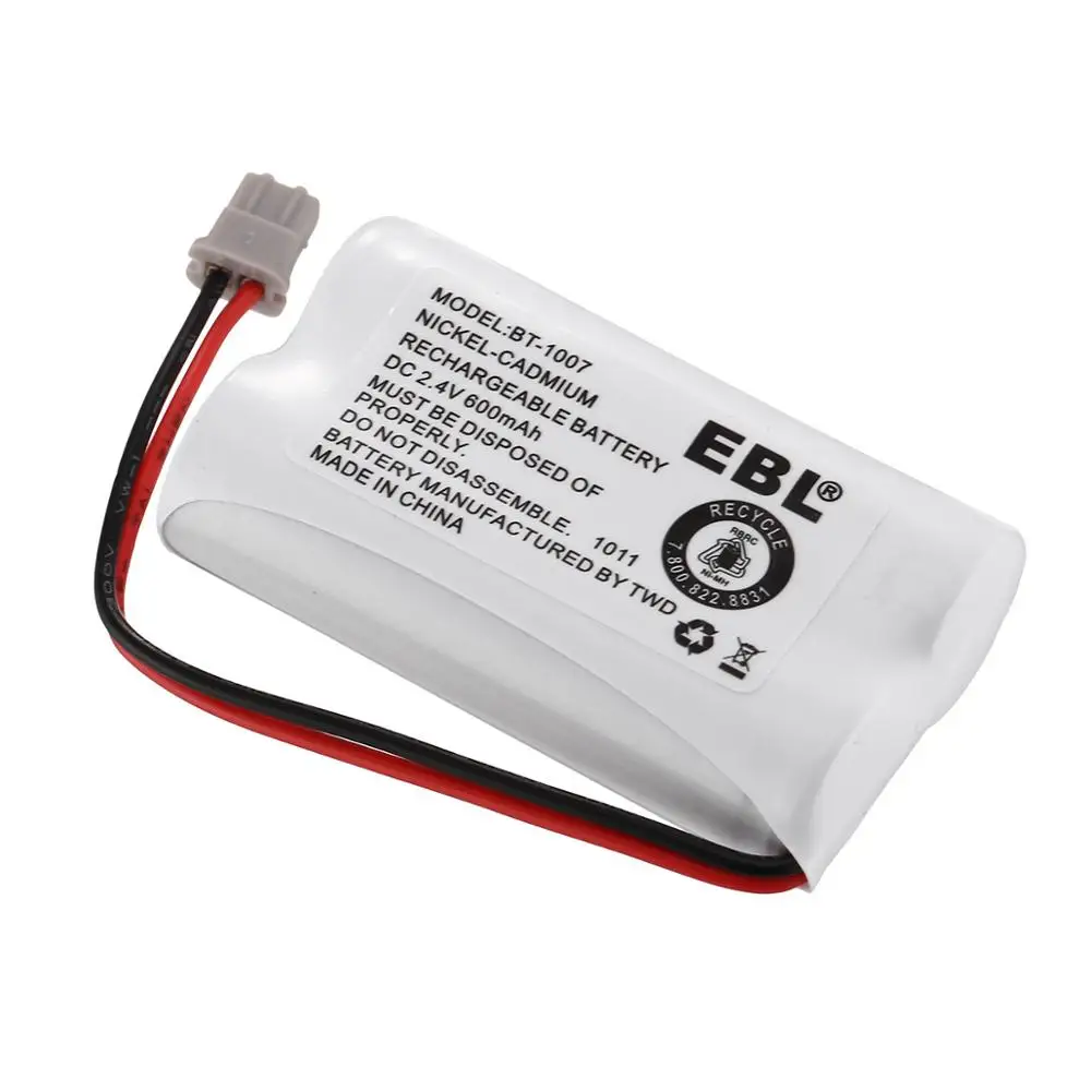 EBL 600mAh 2.4 v Náhradné Batérie Pre Uniden BT1007 BBTY0651101 BT1015 Bezdrôtový Telefón Ni-Cd Nabíjateľné Batérie