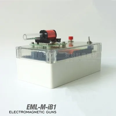 Elektromagnetické Zbraň Model DIY Kit IB1 Vysoké Napätie Dlhé Zábery KMEŇOVÝCH Vedeckých Hračiek Elektronický Experiment (batéria Nie je Súčasťou balenia)