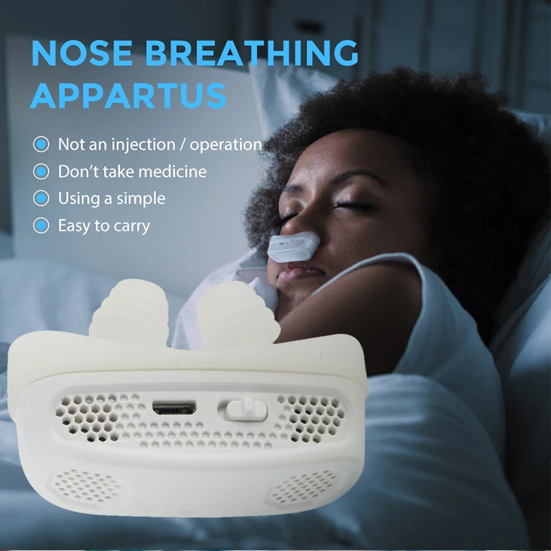 Elektronické Anti Chrápanie Zariadenia Spona Na Nos Nosovej Dilatátory Nos Dýchacie Prístroje Stráže Spanie Pomoci Úľavu Chrápanie Dropshipping
