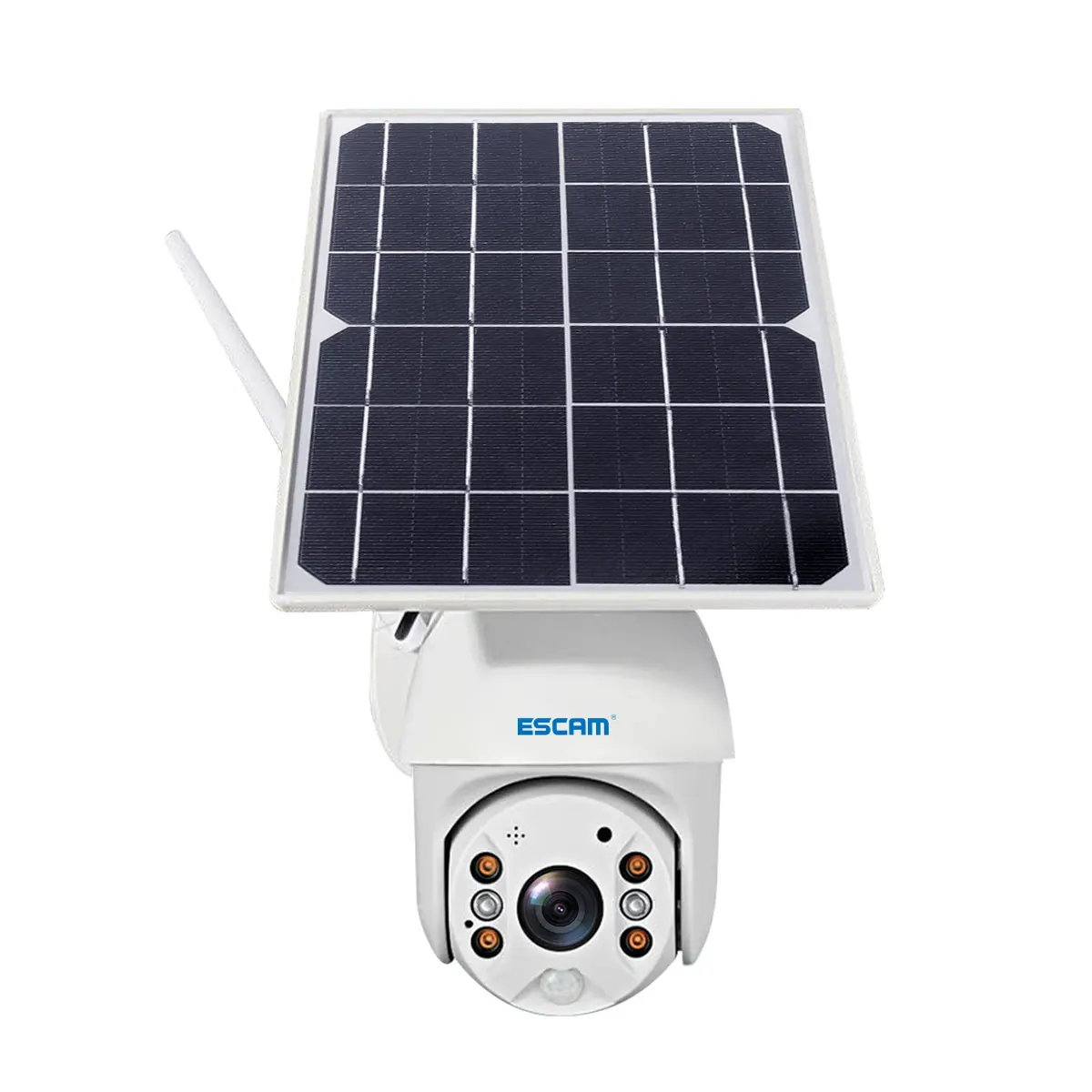 ESCAM QF280 1080p Wifi Verzia Shell Solárne Bezpečnostné Kamery Vonkajšie Dohľadu Nepremokavé CCTV Kamera, Smart Home obojsmernú Hlasovú