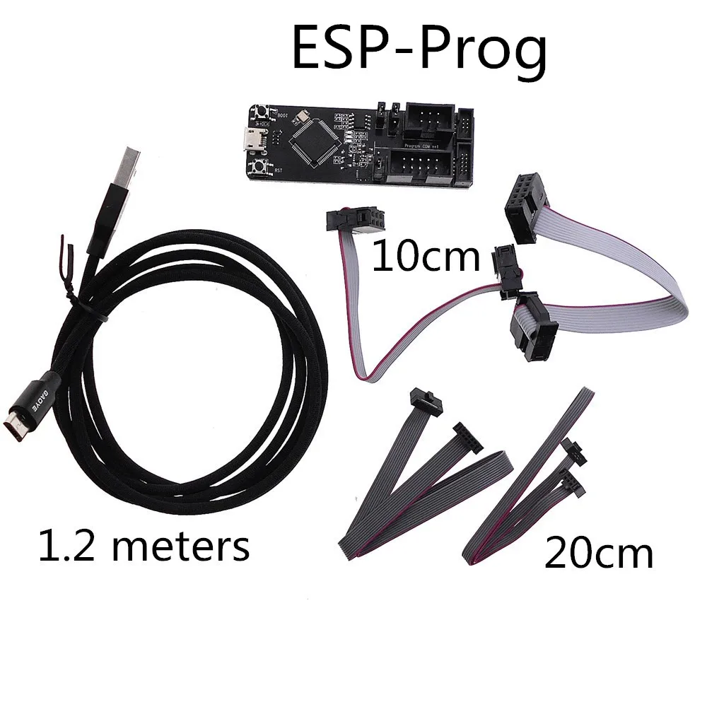 ESP-Prog JTAG Ladenie Programu Downloade 3.3 V, 5 V sa Vzťahujú na ESP8266 ESP32 FT2232HL s plnou nastaviť kábel