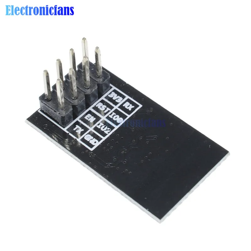 ESP8266 ESP-01 ESP-01S RGB LED Controller Adpater WIFI Modul pre Arduino IDE WS2812 WS2812B 16 Bitov Svetelný Prstenec Vianočné urob si sám