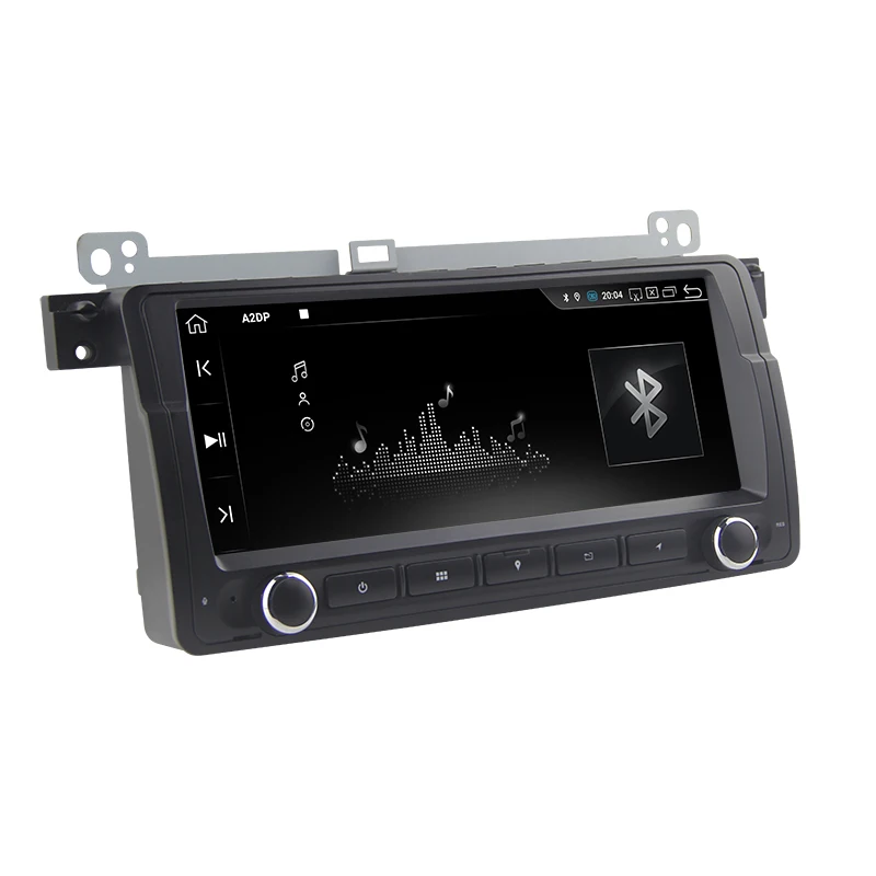 Eunavi 1 din Android 10.0 Auto DVD prehrávač pre BMW E46 M3 Rover 3 Série 8.8 palcový rádio stereo gps navigácie vedúci jednotky wifi dsp u