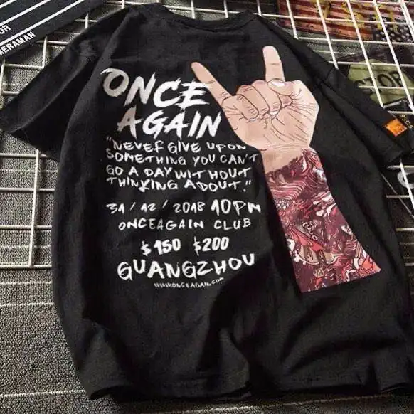 Európske a Americké ulice, hip-hop T-shirt športové tričko printed krátky rukáv