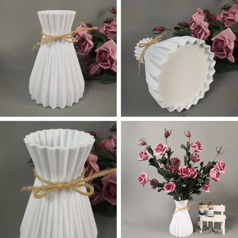 Európsky úrad pre boj Proti-keramické Vázy Domáce Dekorácie Plastové Vázy Svadobné Moderný Vidiecky Štýl Dekorácie Anti-patria Kvetinové koše