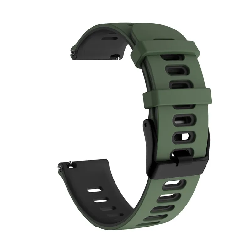 Farebné Silikónové Watchband pre Garmin Predchodcu 245 645 Vivoactive 3 Vivomove HR Smart Hodinky Remienok pre Garmin Venu Šport Pásma