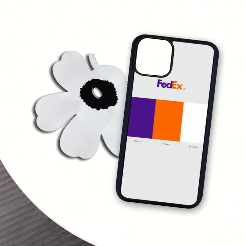 FedEx logo TPU + PC puzdro pre iphone se 2020 6 6 7 8 plus x xs max xr 11 12 pro max coque