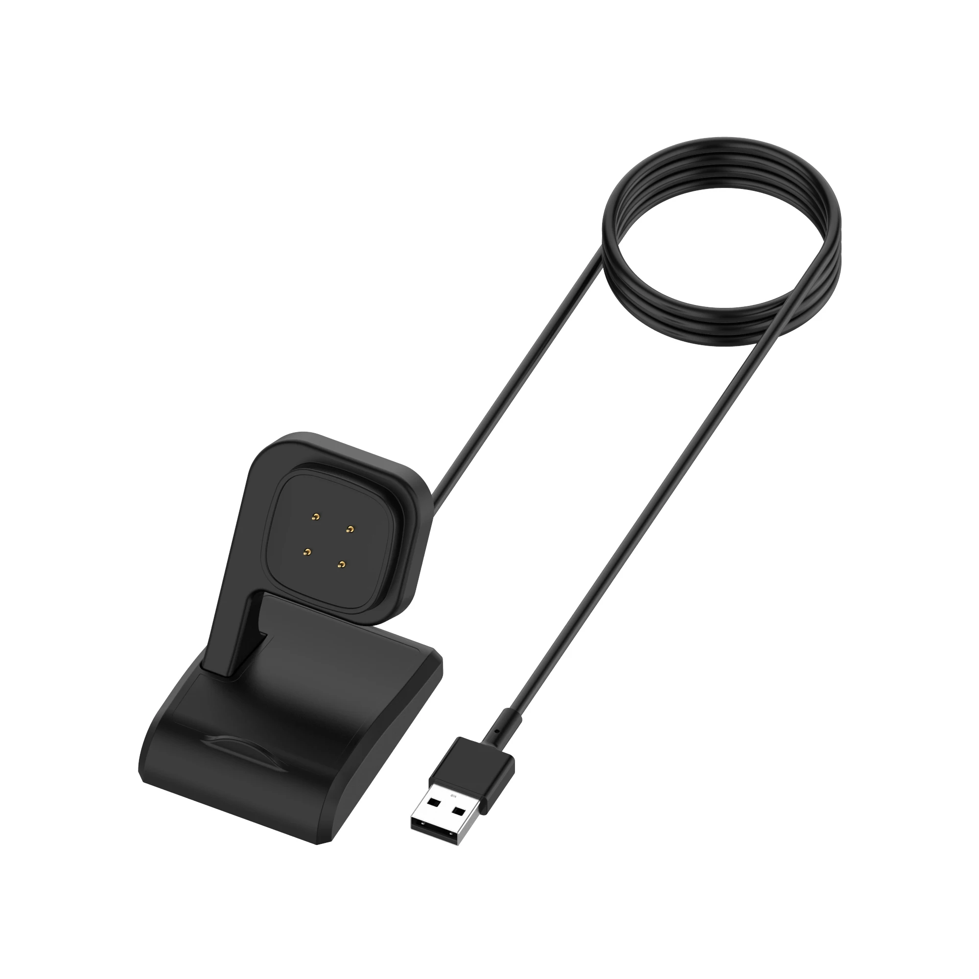 FIFATA USB Vertikálne Magnetické Bezdrôtové Nabíjanie Dock Pre Fitbit Naopak 3/Zmysel pre Inteligentné Hodinky Prenosné Rýchle Nabíjanie Nabíjací Kábel