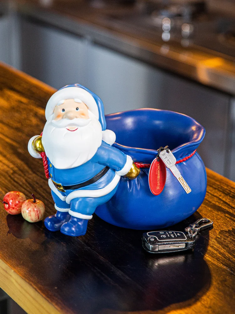 [Finančné plánovanie] Nordic Vianoce, Santa Claus Živice Dekorácie Skladovanie Držiak na Pero Vybavenie Domova Obývacia Izba Remesiel Dary