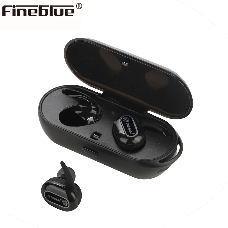Fineblue Nové TWS R10 Mini Bezdrôtové Bluetooth Slúchadlá TWS Športové hudobné Slúchadlá s Nabíjanie Box touch Ovládania Slúchadlá GT