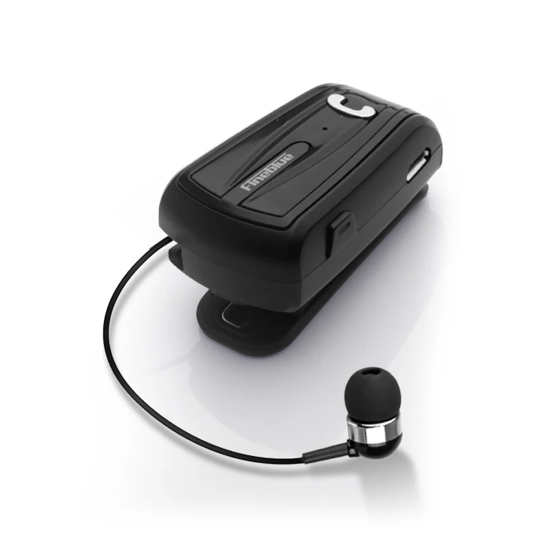 Fineblue Slúchadlá In-Ear Zdvíhateľnej Stereo Business Štýle Bluetooth 4.1 Wireless-Handfree Oblečenie klip na F-V6