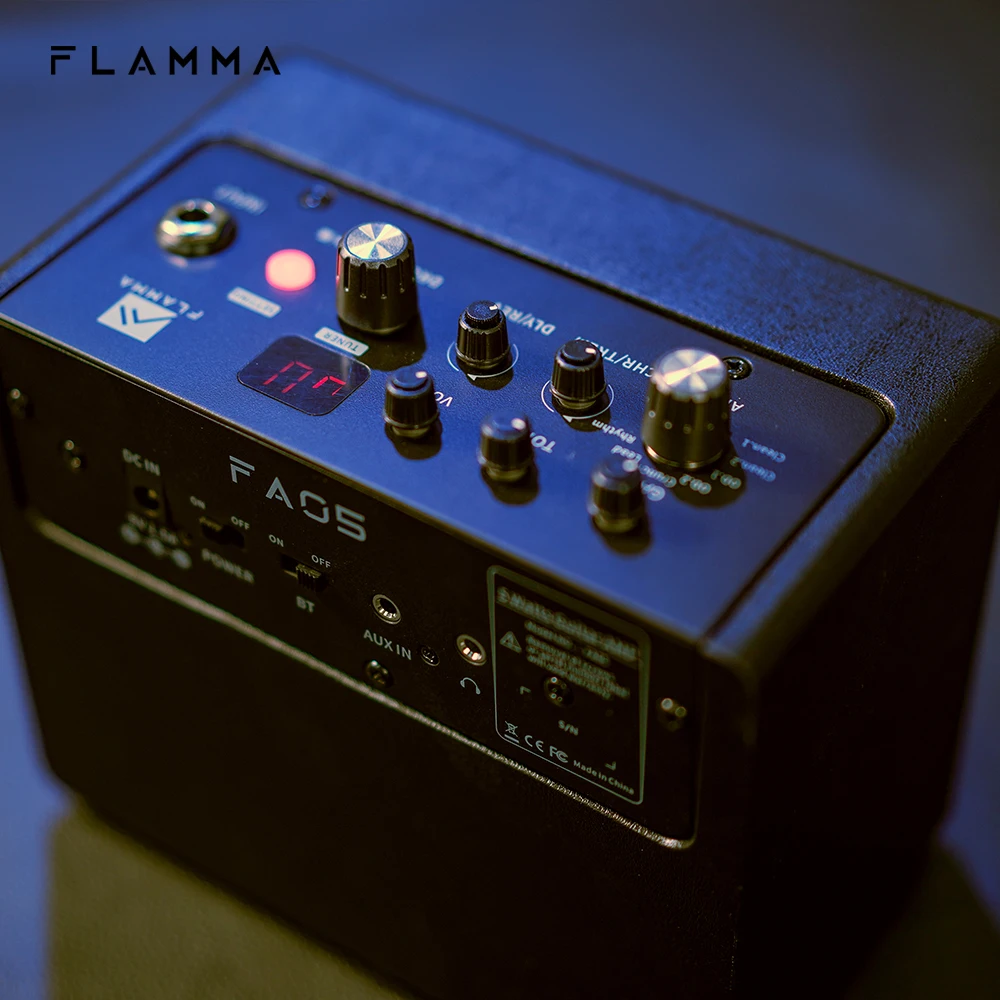 FLAMMA FA05 Guitar Amp Elektrické Gitary, Zosilňovače Digitálny Combo Amp Bluetooth Mini Prenosné 7 Predzosilňovač Modely 40 Bicie automat