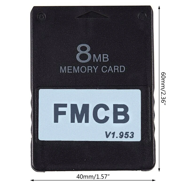 FMCB v1.953 Pamäťová Karta pre PS2 2 Free McBoot Karta 8 16 32 64 MB