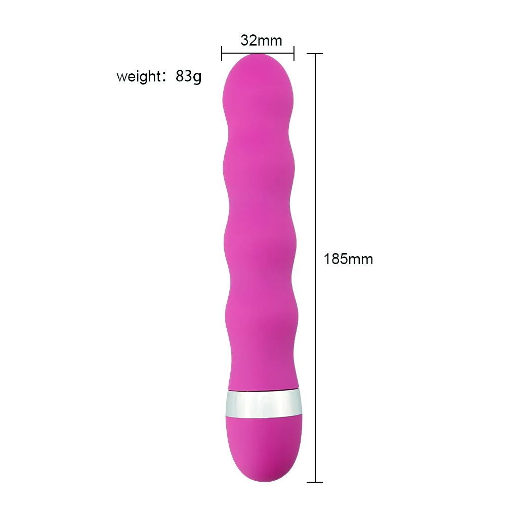 G-Spot AV Stick Vibrátor Vodotesný Silikónový Vibrátor Klitoris, Vagina Stimulat Upozorňuje Stick Ženská Masturbácia Masér Sexuálne Hračky
