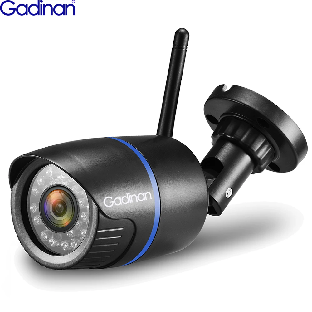 GADINAN 1080P 2MP iCSee H. 265X Nepremokavé WiFi Bezdrôtové Vonkajšie IP Security Dohľadu Bullet Kamera s IR Nočné Videnie