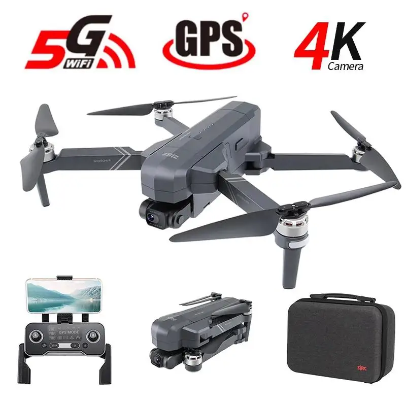 GloryStar Sjrc F11 4K Pro 5G Wifi 1,2 Km Fpv Gps Splnené 4K Hd foto-video 2-Ako gimbal Borstelloze Opvouwbare Rc Drone Quadcopter Rtf Vs