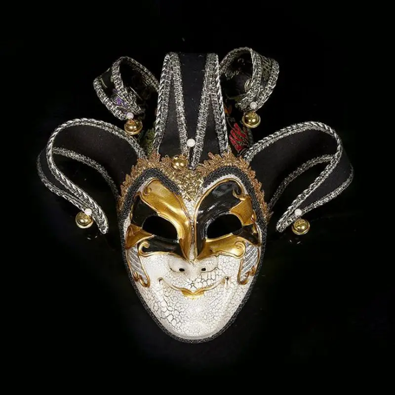 GNHYLL Novo high-end Benátskej maškaráda maska maska Európe a Spojených Štátoch Halloween klaun maska zobraziť dodávky