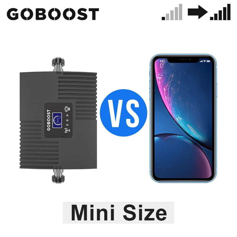 GOBOOST 4G LTE 2600 MHz Signál Booster Mobilný Telefón Repeater Kapela 7 Singel Kapely Celulárnej Zosilňovač Full Band Anténa 10M Kábel, Súprava