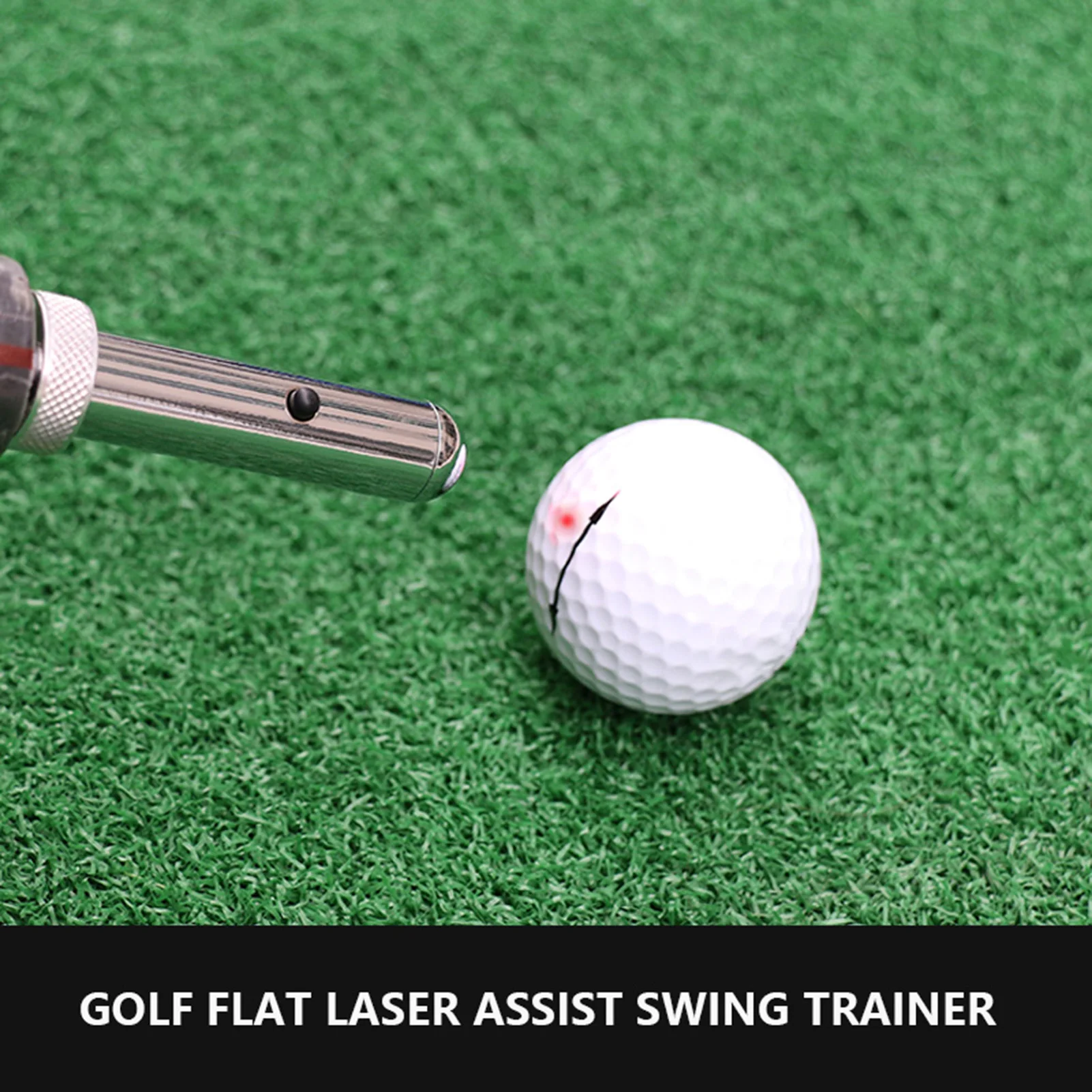 Golf Putter Aimer Golf Pomoc Na Vzdelávanie Golf Putter Laserový Zameriavač Pre Milovníkov Golfu Tréner Golf Loptu Držiteľ Vonkajšie Fitness Športy