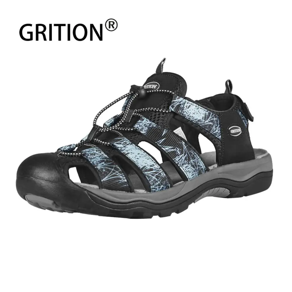 GRITION Mužov Sandále 2020 Nové Topcap Non-slip Rýchle sušenie Dreváky Pláže Topánky Priedušný Komfort Odolné Trekingové Outdoorové Sandále