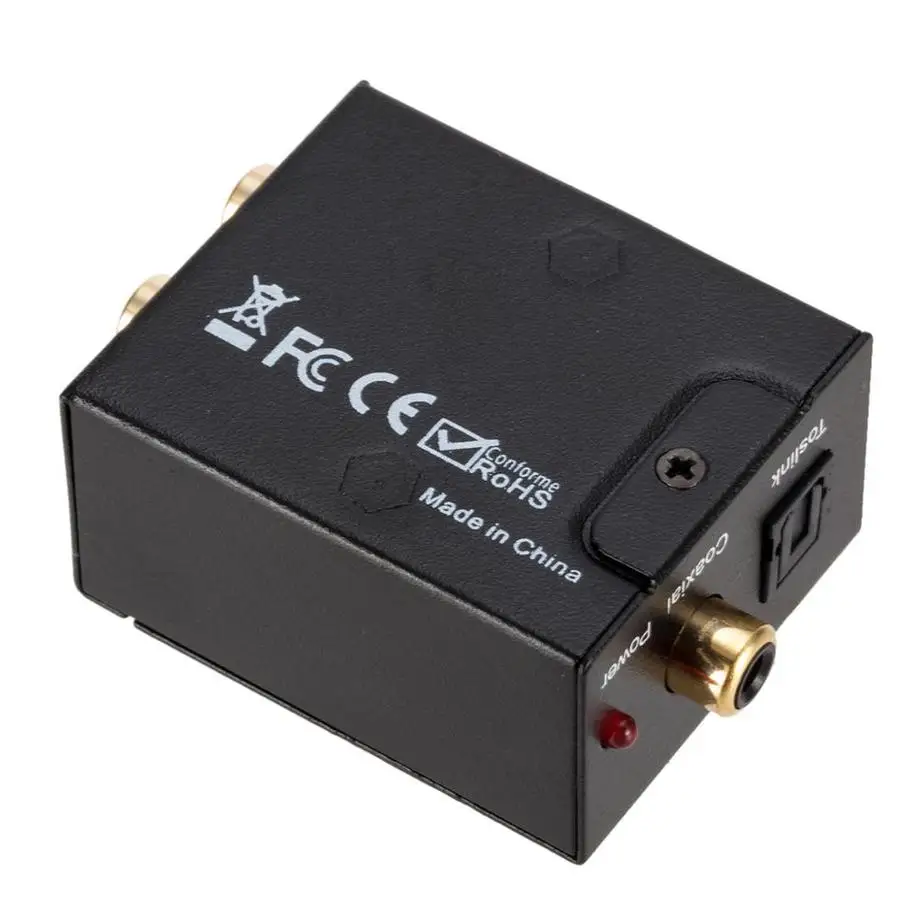 Grwibeou USB Digitálneho na Analógový Audio Prevodník DAC Optického Vlákna Toslink digitálny Koaxiálny v ýstup RCA R/L Audio Dekodér SPDIF ATV Zosilňovač