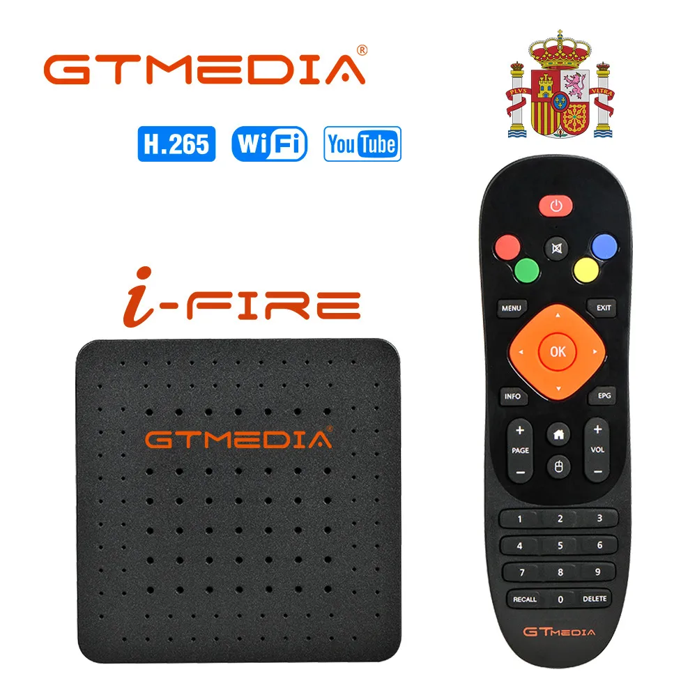 GTmedia IFIRE Android Smart TV Box 1080P HD 4K WIFI Podpora Xtream Youtube Pre Set-Top-Box Media Player
