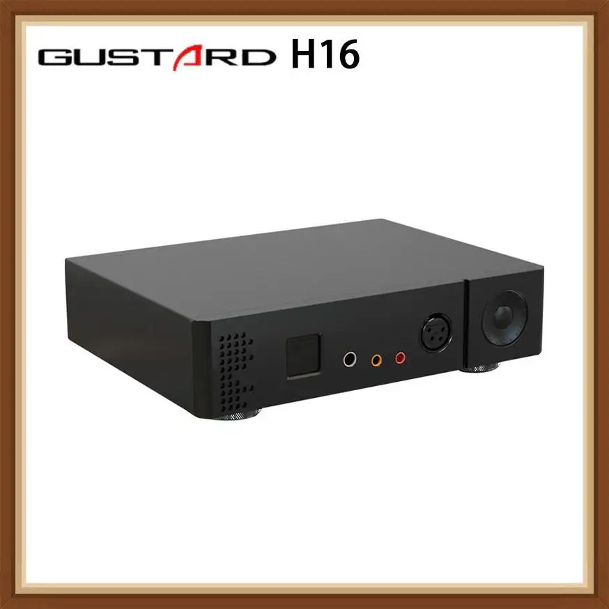 GUSTARD H16 Vysoké Rozlíšenie OLED Displej, XLR/RCA Hifi Hudby Vyvážené Slúchadlový Zosilňovač Pre Zosilňovač, Diaľkové ovládanie AMP