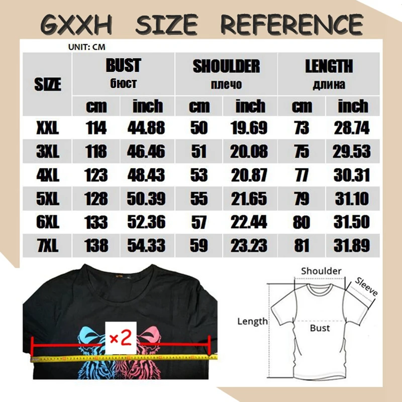 GXXH Plus Veľkosť 7XL Ležérne pánske Dlhý Rukáv T Shirt Bavlny Značky Jeseň Jar Módy Tlače Tričko T-shirt pre Nadrozmerné Muž